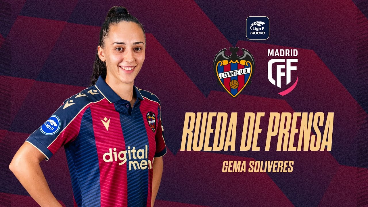 RUEDA DE PRENSA de Gema Soliveres previa al encuentro ante el Madrid CFF (J18)
