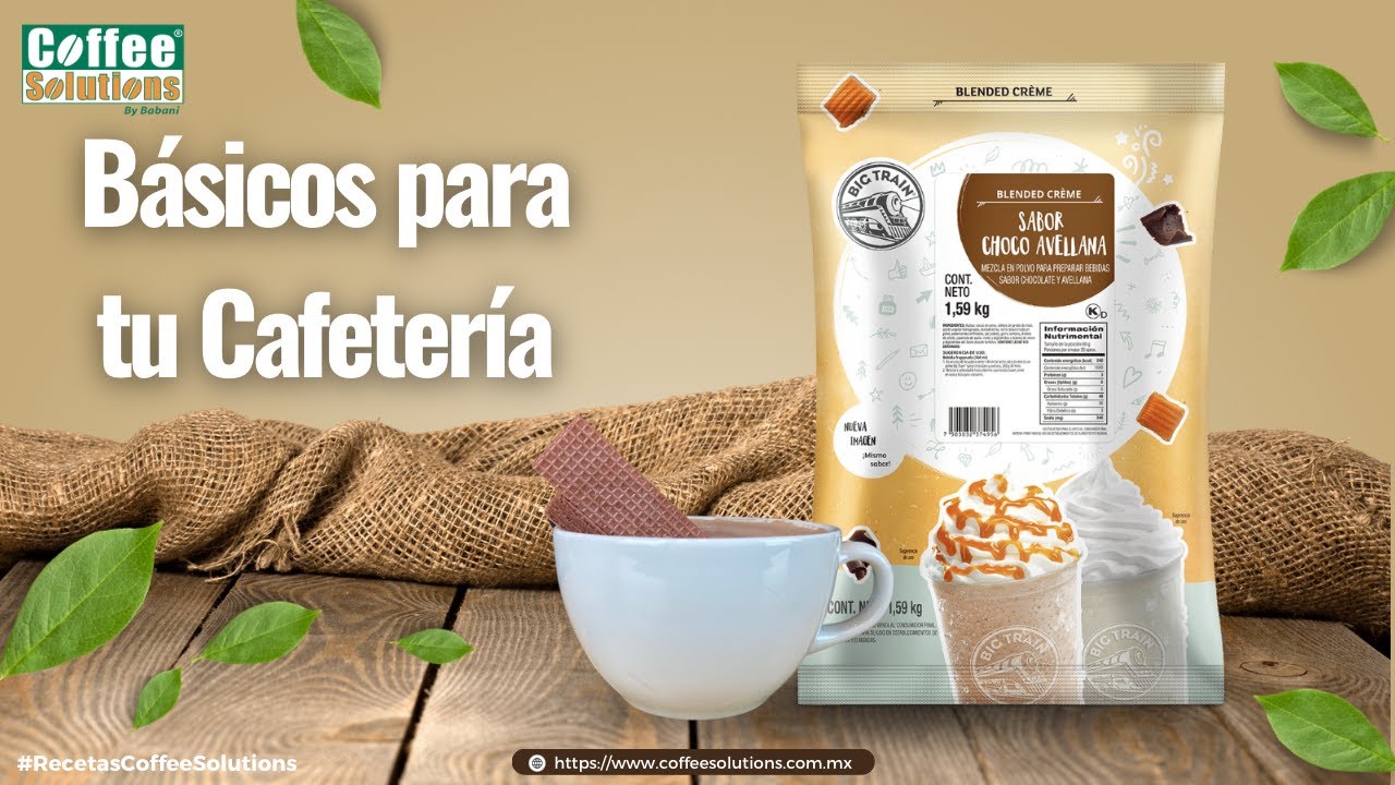 𝗖𝗛𝗢𝗖𝗢𝗟𝗔𝗧𝗘 𝗖𝗔𝗟𝗜𝗘𝗡𝗧𝗘 𝗔𝗩𝗘𝗟𝗟𝗔𝗡𝗔 - Recetas Coffee Solutions - 𝘽𝙄𝙂 𝙏𝙍𝘼𝙄𝙉
