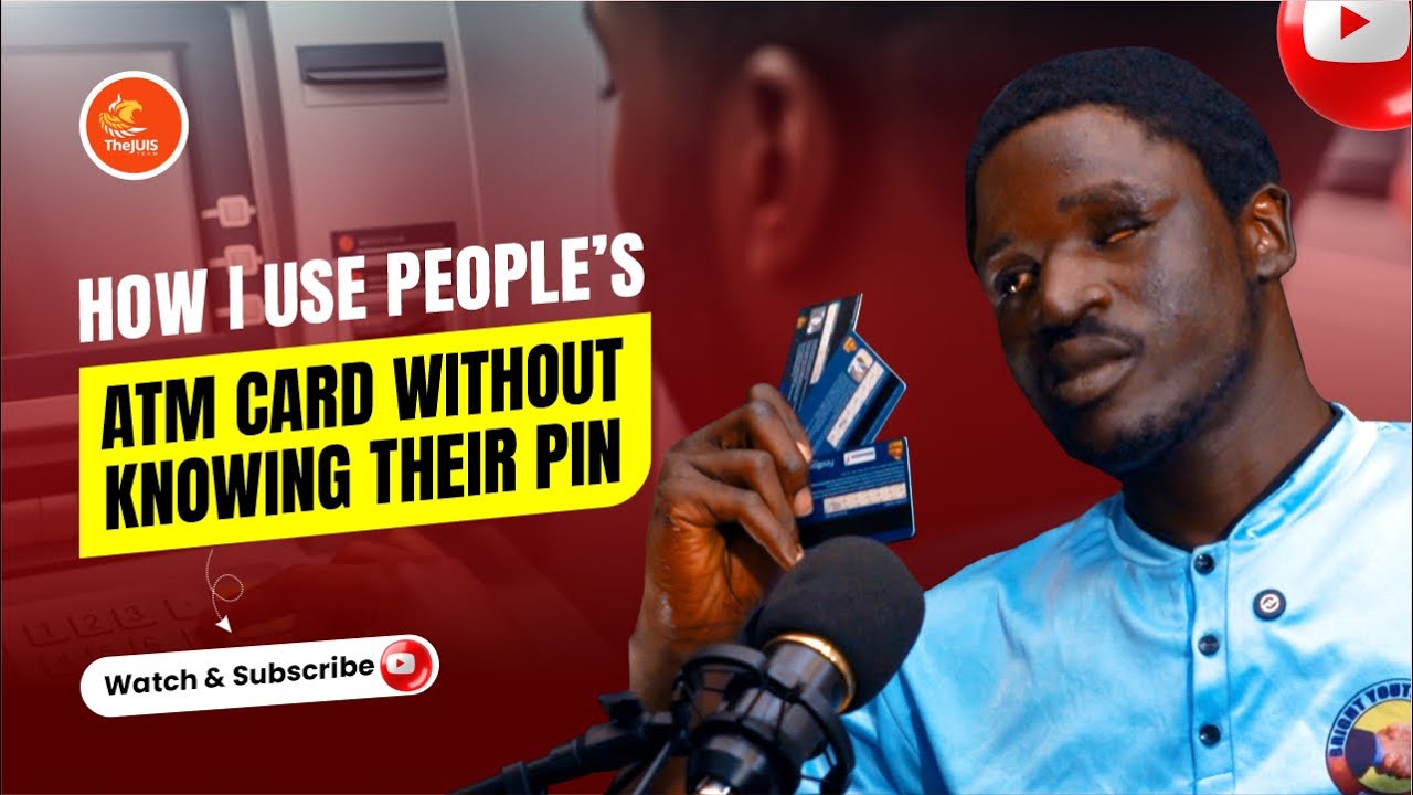 Yahoo boy explain how he uses people's ATM card without knowing their password #thejuisrealities