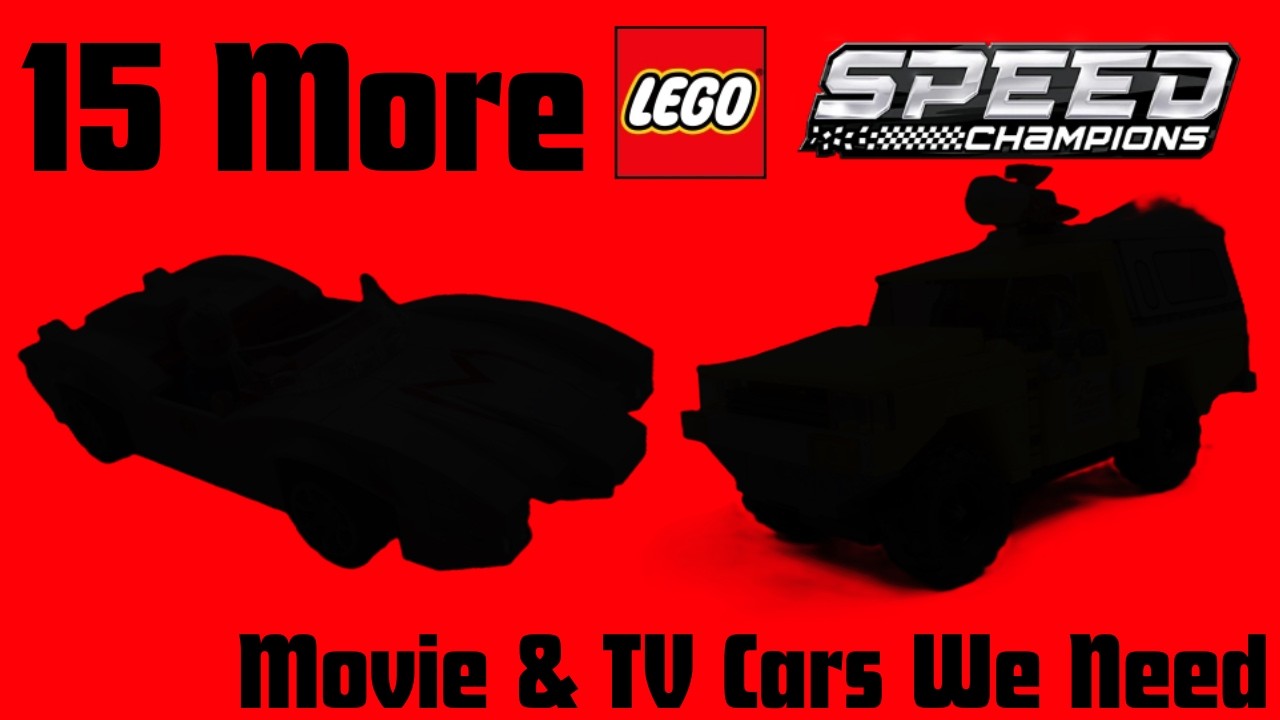15 More Lego Speed Champions Movie & TV Cars We Need