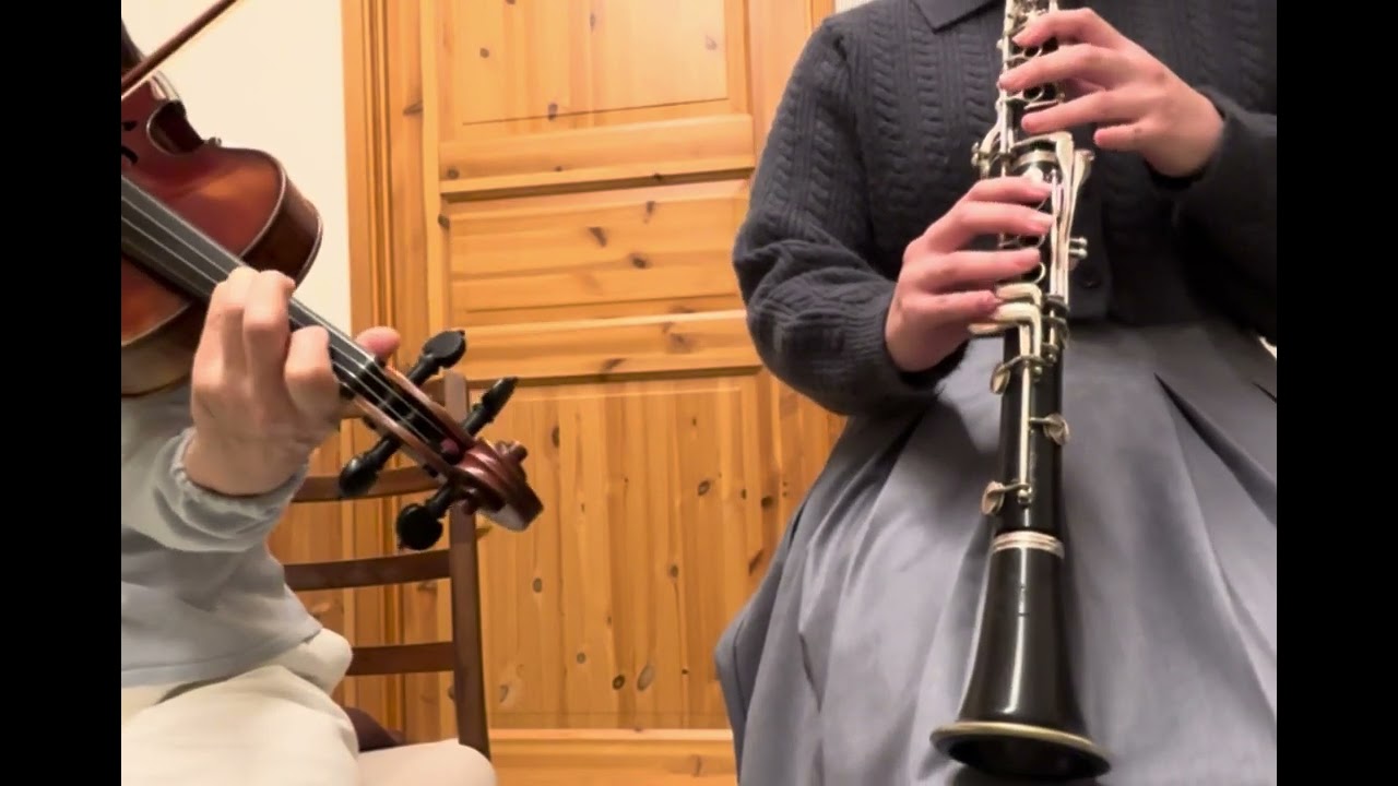 めぐり逢い　親子で演奏してみた♪