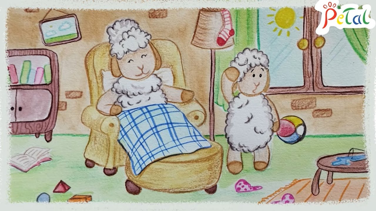 The Day the Little Lamb Changed 🐑🌼 | A Heartwarming Kids Story About Responsibility