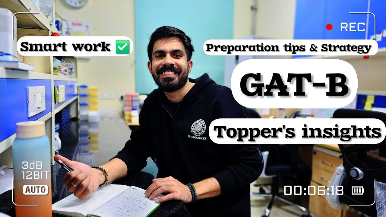 Ultimate GAT-B Preparation Guide | Insights from IIT MSc Students | Success Strategies & Tips