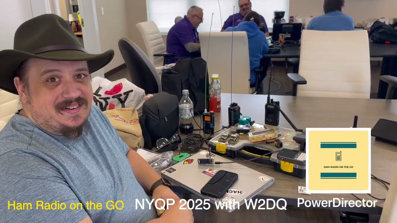 NYQP New York QSO Party 2025 with W2DQ. #hf #hamradio #radiosport #arrl #meshtastic #radio #vhfradio