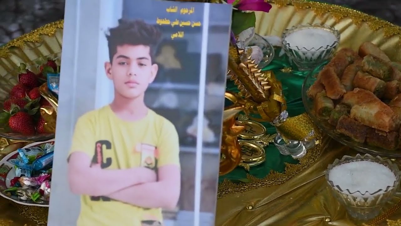 سابع يوم الرحيل الشاب المرحوم الراحل حسن حسين علي اللامي نسلكم فاتحه علا روحه طاهره
