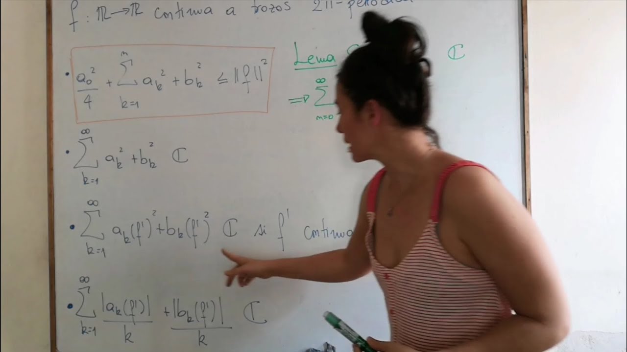 Convergencia de la serie de coeficientes