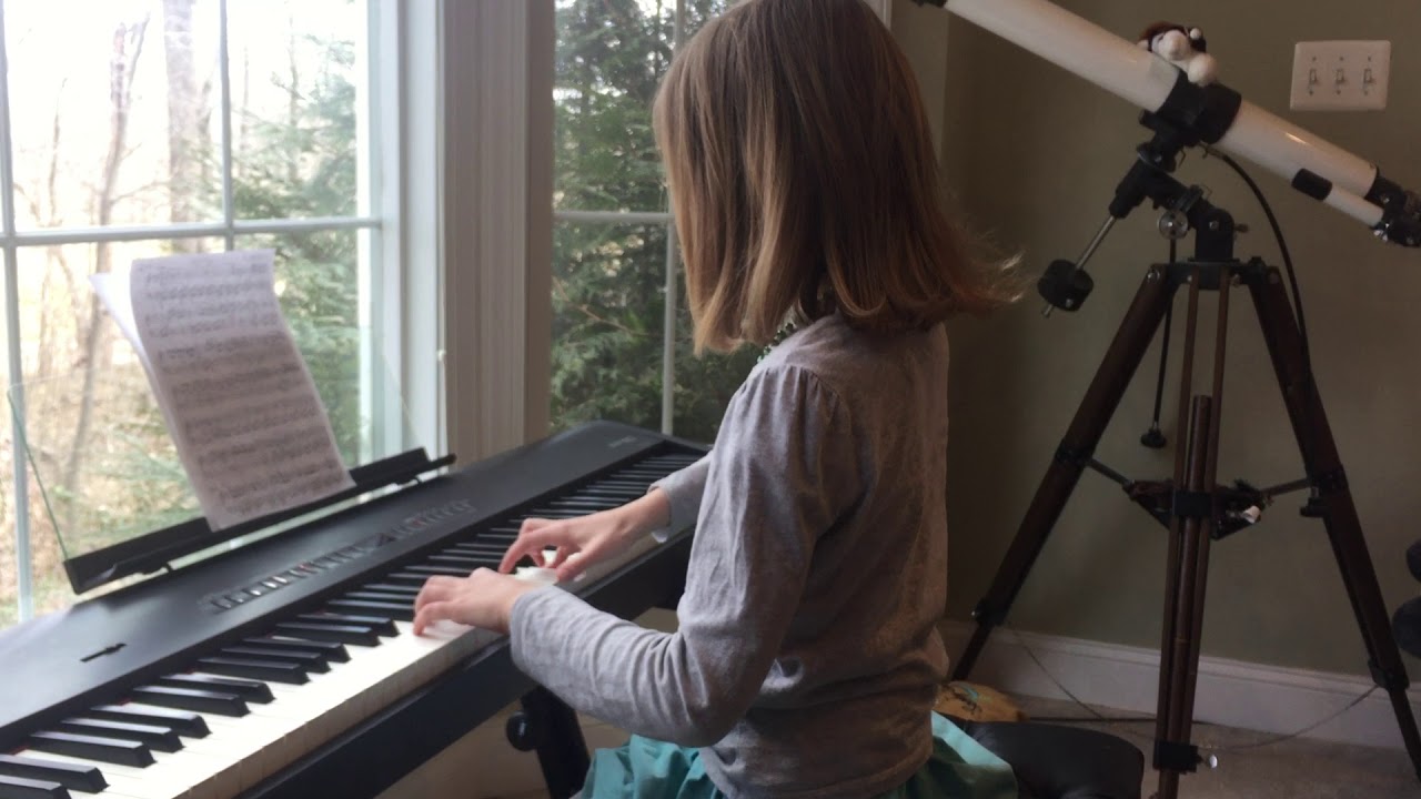 Mikaela performs Winter Waltz by Catherine Rollin