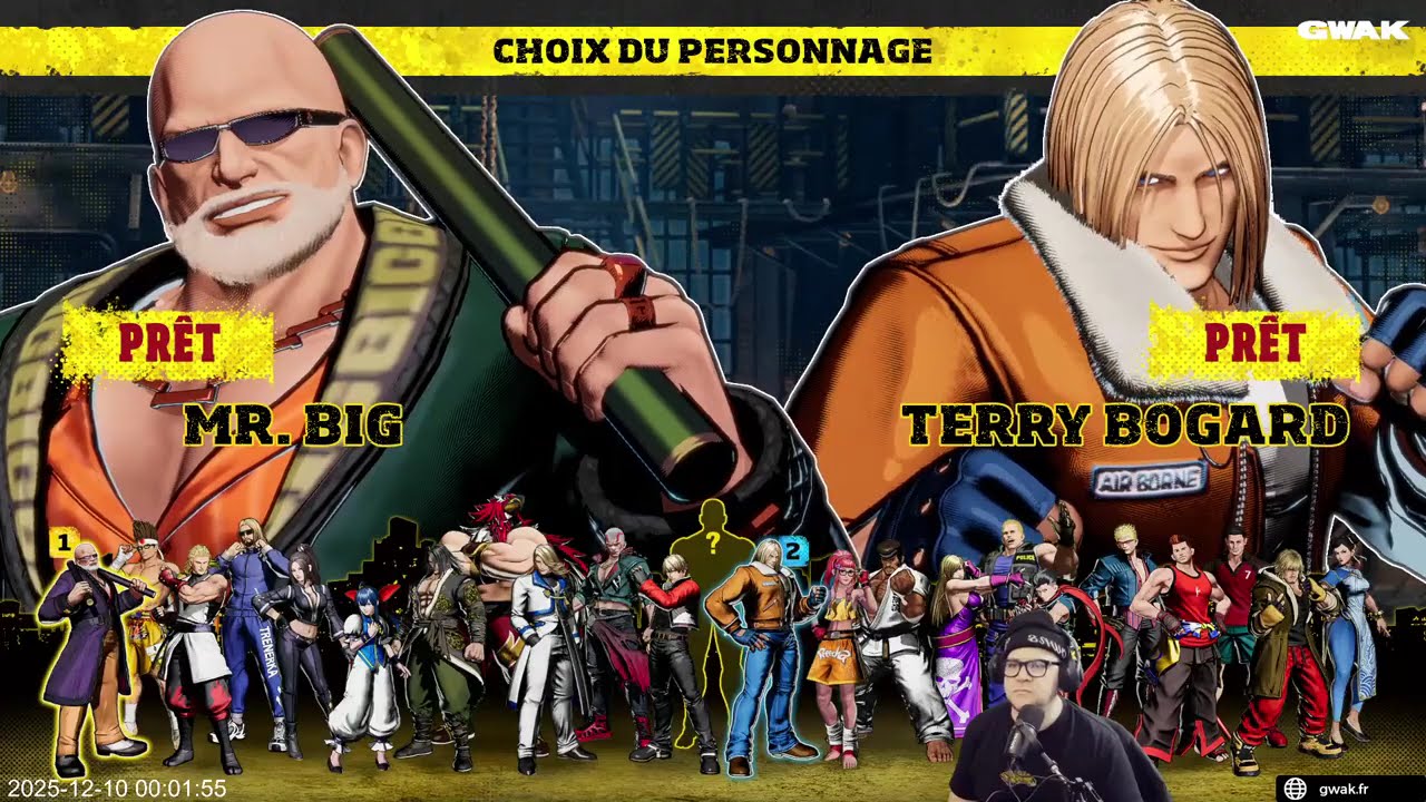 MR BIG FATAL FURY ! ON COMMENCE LE CLASSÉ !