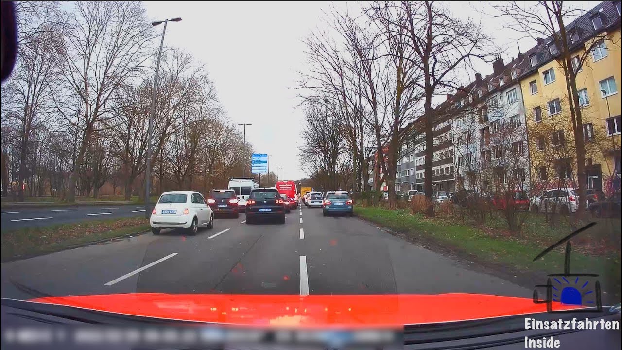 [Einsatzfahrt von Organtransport] Entspannte Einsatzfahrt durch Köln