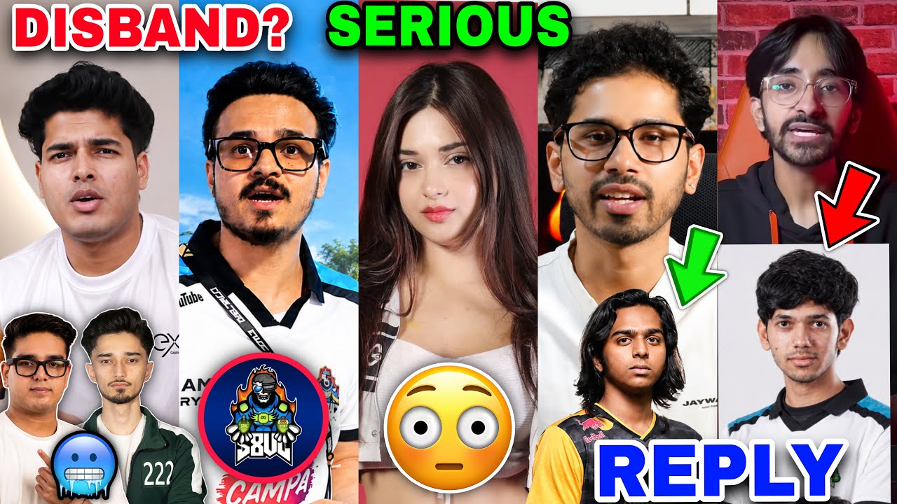 2 BIGGEST Esports Organisations DISBAND?🥶TAG& S8UL BIG UPDATE😳Mizo on LEGAL CASE🚨Aaru SHOCKING Reply