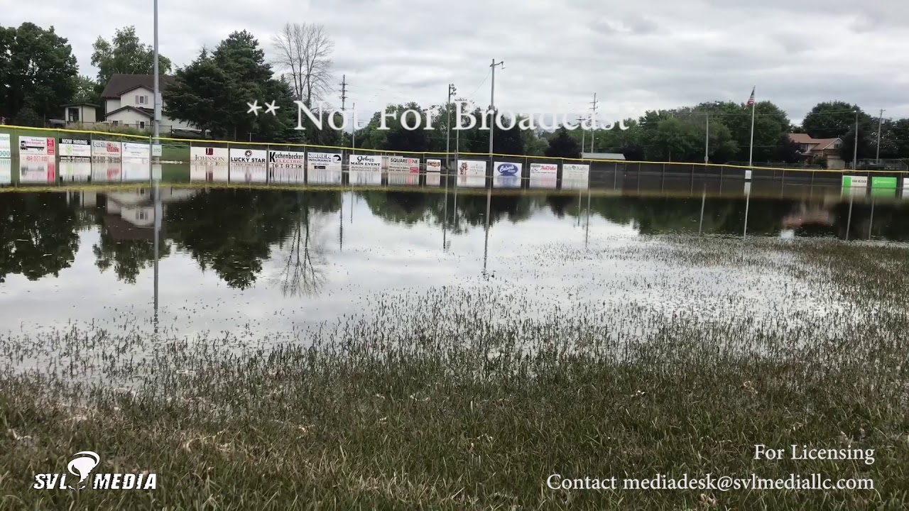 Burlington, Wisconsin - Flooding And Preparations - July 14th, 2017