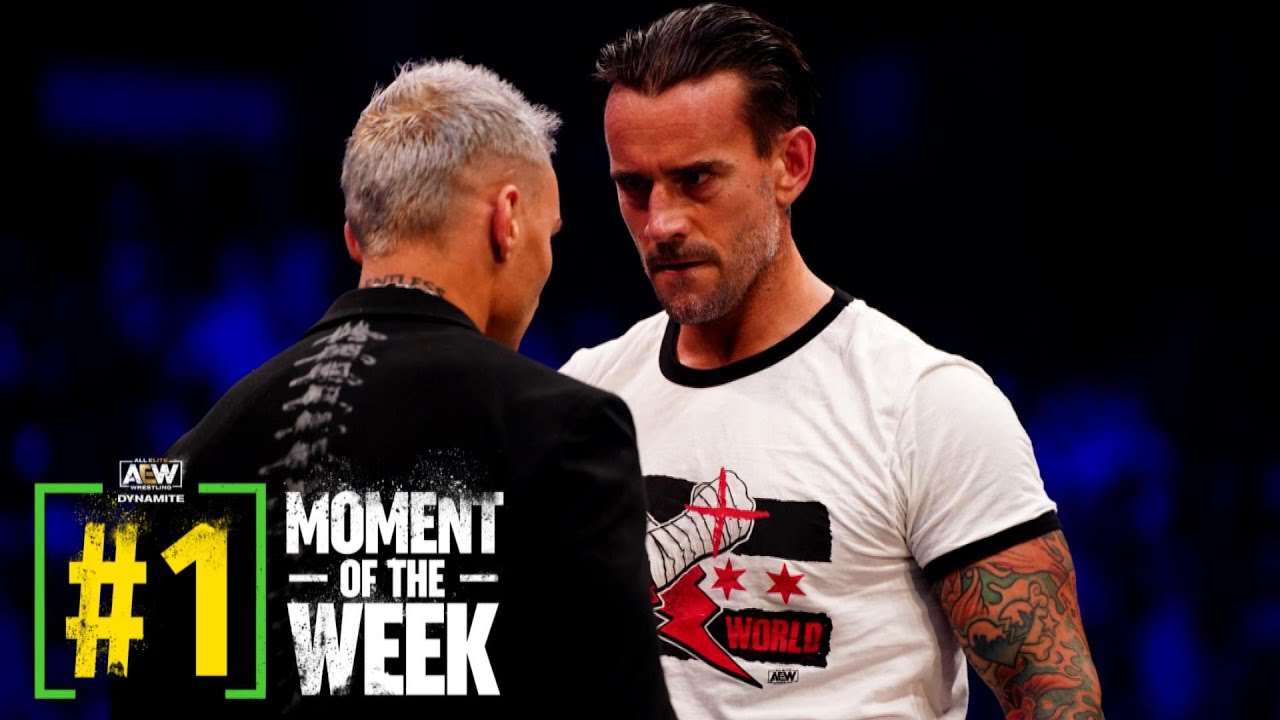 Что произошло, когда CM Punk и Darby Allin встретились лицом к лицу? | AEW Dynamite 100, 01.09.21