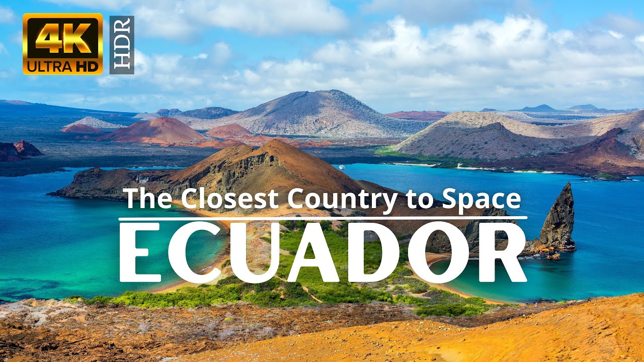 Travel Beauty of Ecuador in 4K Ultra HD by Drone View | The Closest Country to Space | Virtual Tour