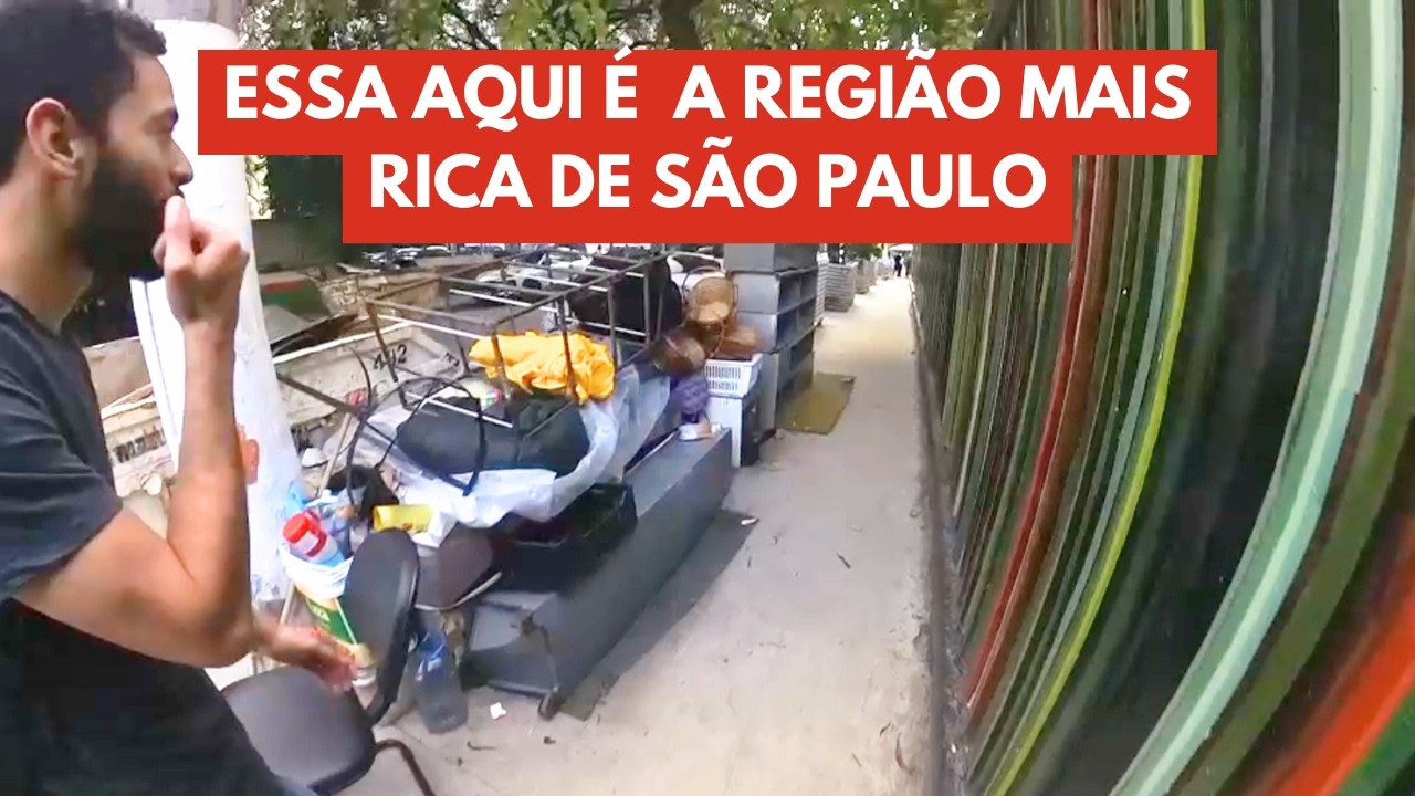 A REGIÃO MAIS RICA DE SÃO PAULO NOS DEIXOU SEM PALAVRAS!