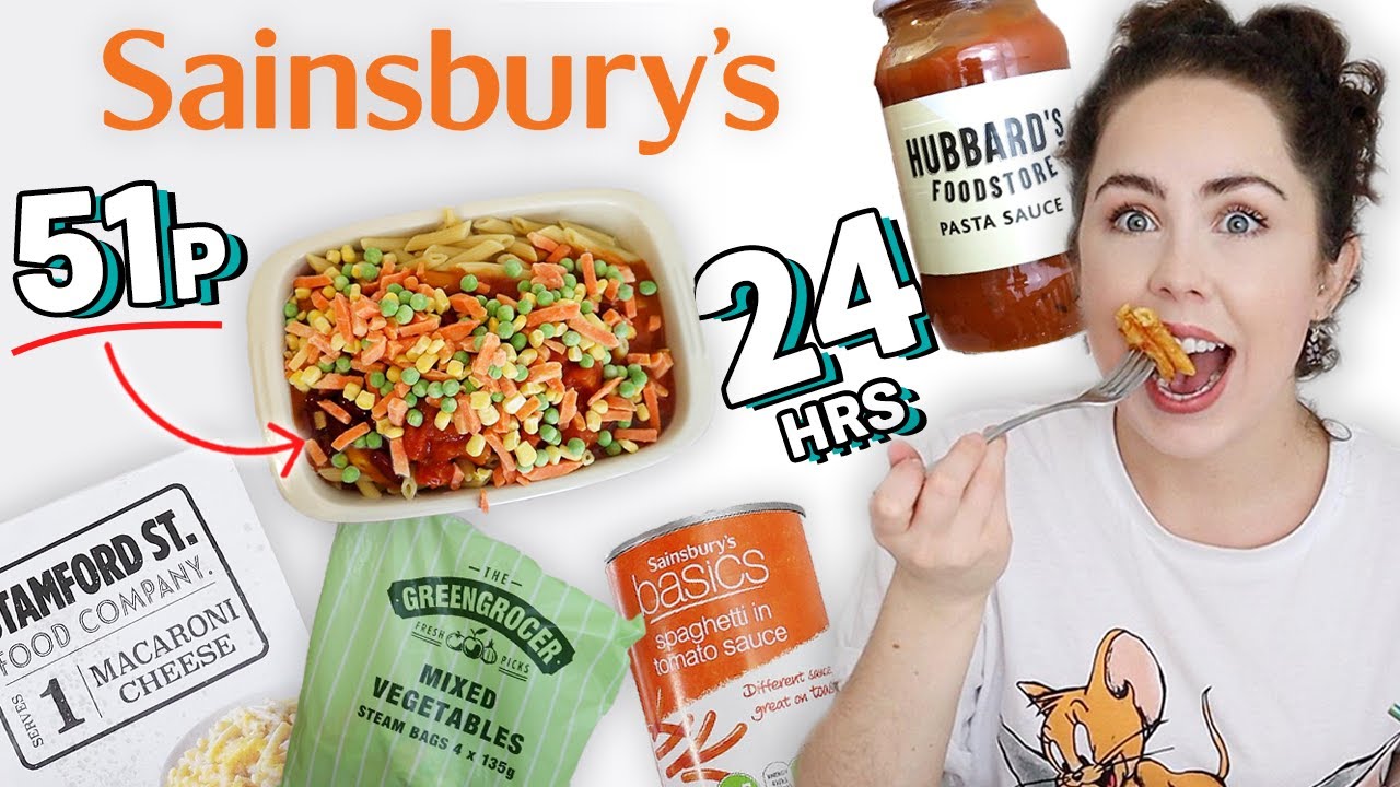 I Tried Eating The CHEAPEST Food In The SUPERMARKET For 24 HOURS! Save your MONEY!