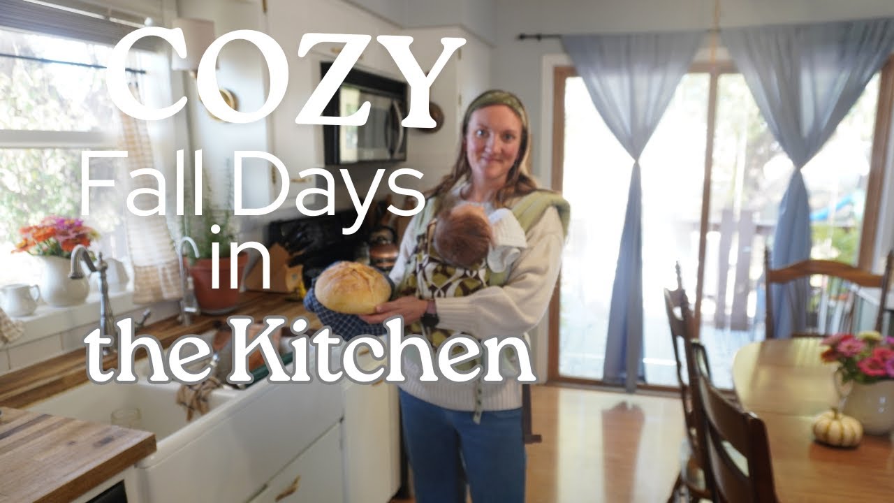 FALL TIME IN THE KITCHEN | FROM SCRATCH RECIPES FOR a FAMILY OF 6 | Time in the heart of the home