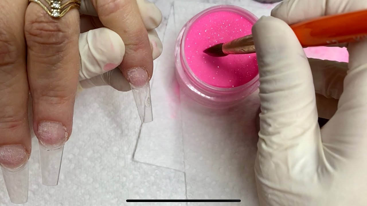 Acrylic for beginners | Nail Tutorial | Nail Art | #600