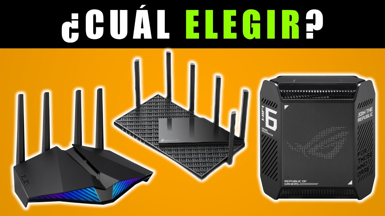 Los 3 MEJORES ROUTERS para GAMING de 2025