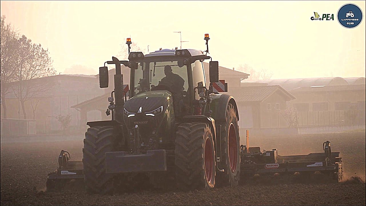New Fendt 933 Vario Gen 7 + New Maschio Toro Isotronic Black 7m - Gruppo PEA - Harrowing 2023