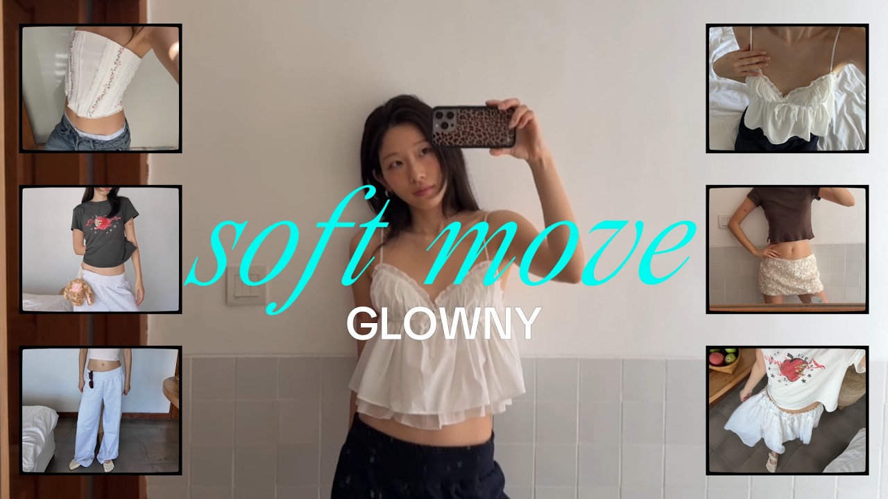 9가지 글로니 소프트 무브 컬렉션 하울 : glowny soft move collection 9 items haul