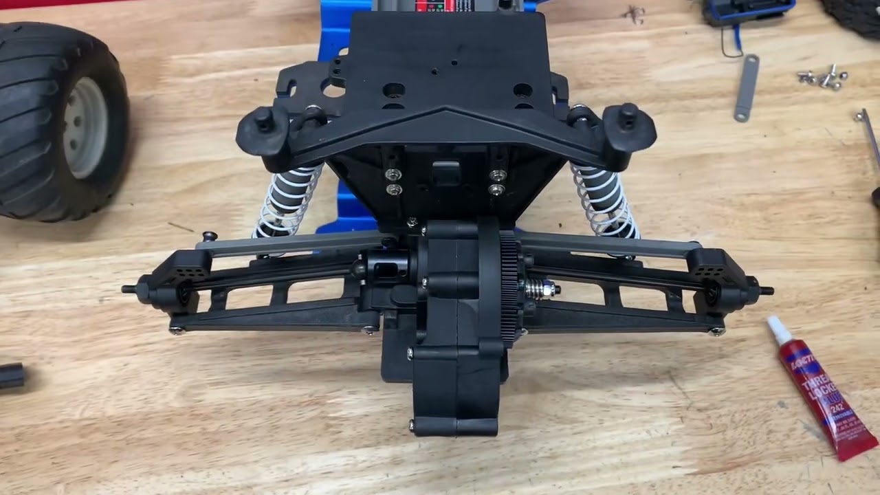 Stampede 2wd brushless 3s conversion and upgrades