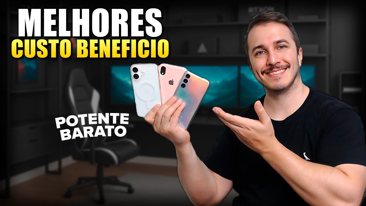 CELULARES CUSTO BENEFICIO 2026 | TOP 7 MELHOR CELULAR BOM E BARATO
