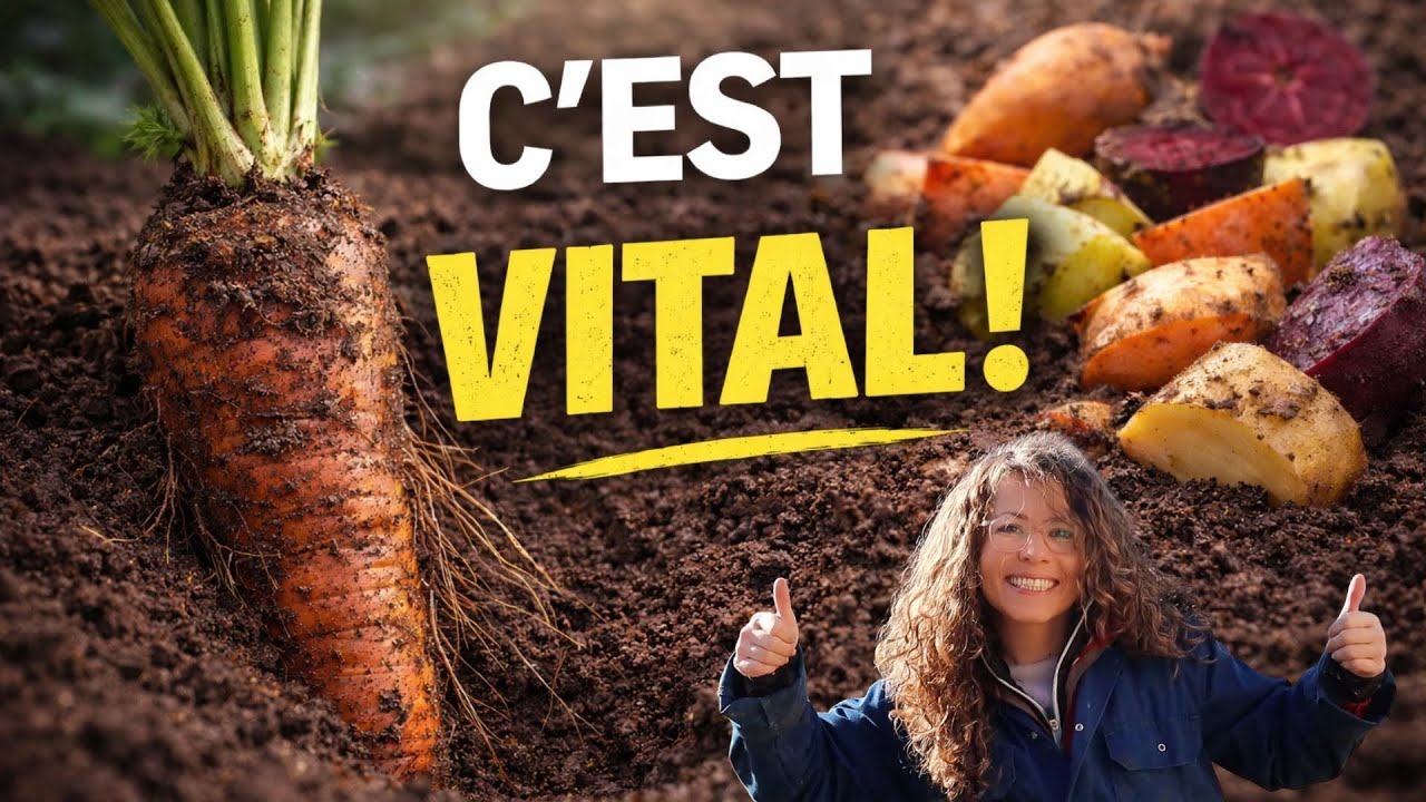 🌱 Top 5 des légumes racines pour l’hiver au potager : nourrir le sol et le corps #potager #garden 