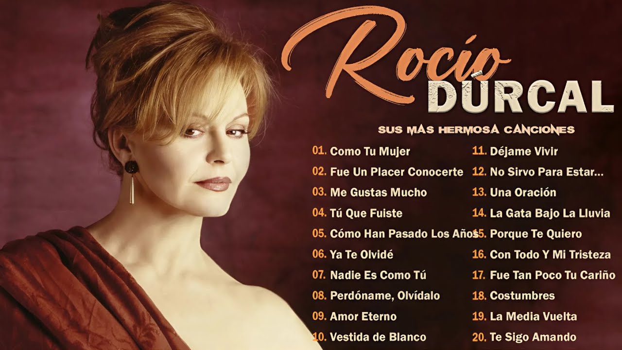 Rocio Durcal Grandes Exitos - Rocio Durcal Sus Mejores Canciones - Puras Romanticas Viejitas #s16