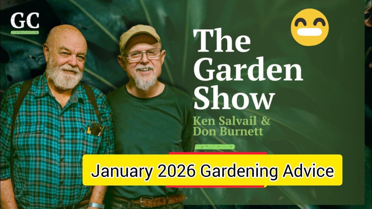 January Garden Prep on the Garden Show!