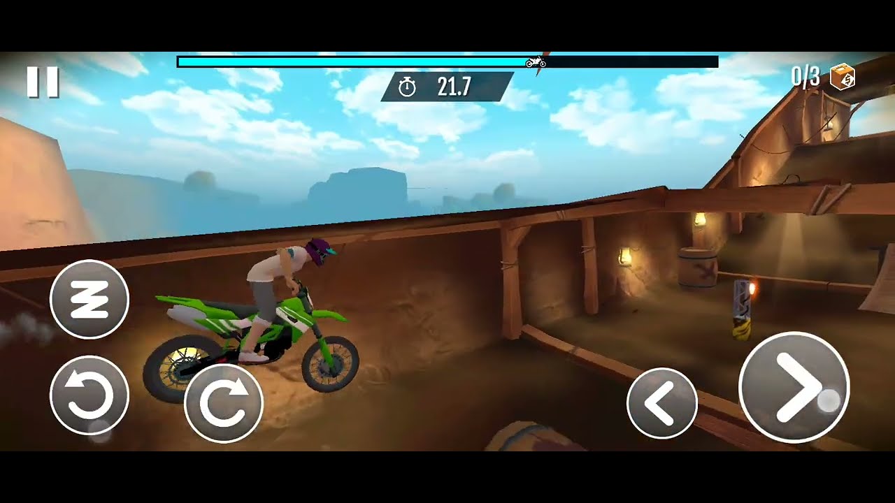 New crazy stunts game such a fun Bike stunt game