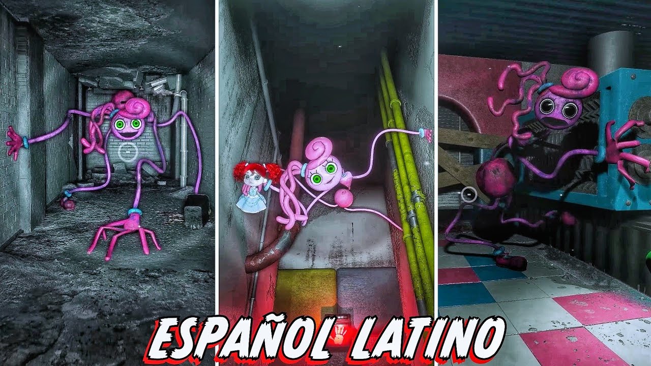 Poppy Playtime: Chapter 2 Update - TODOS Los Dialogos de Mommy Long Legs en Español latino