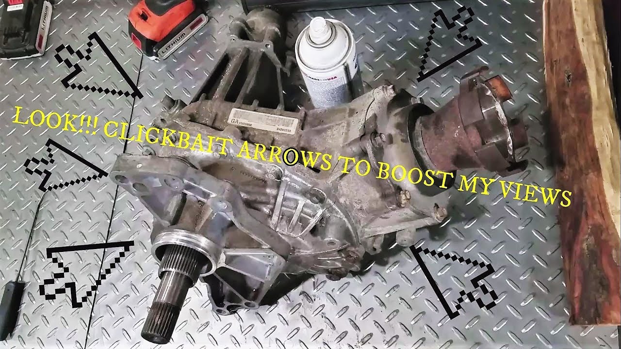 2009-2017 Chevy Traverse Tansfer case replacement