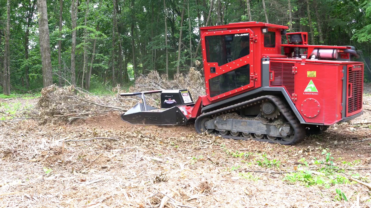 Vail X Mulcher vs brush pile