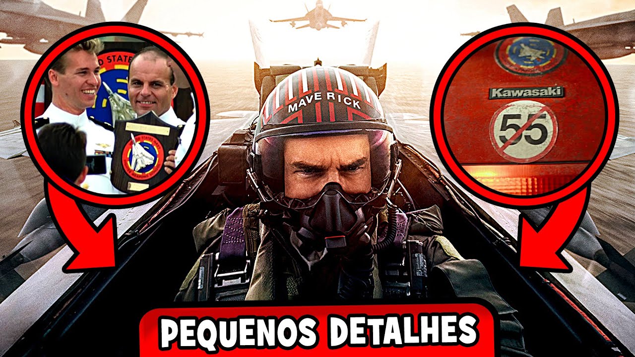 55 DETALHES que você PERDEU em TOP GUN MAVERICK ✈ (Easter eggs + Curiosidades)