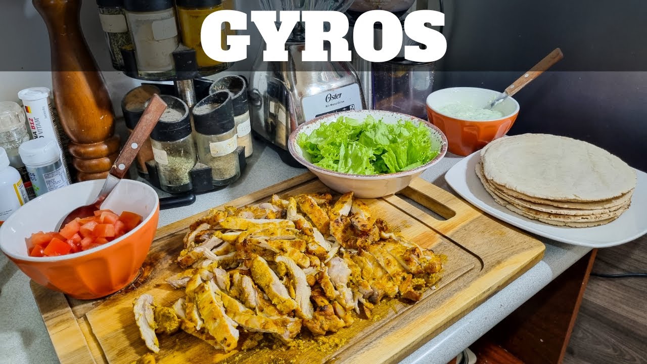 GYROS de Pollo 🥙 | 🏛️ Receta GRIEGA 🇬🇷 | William Priets