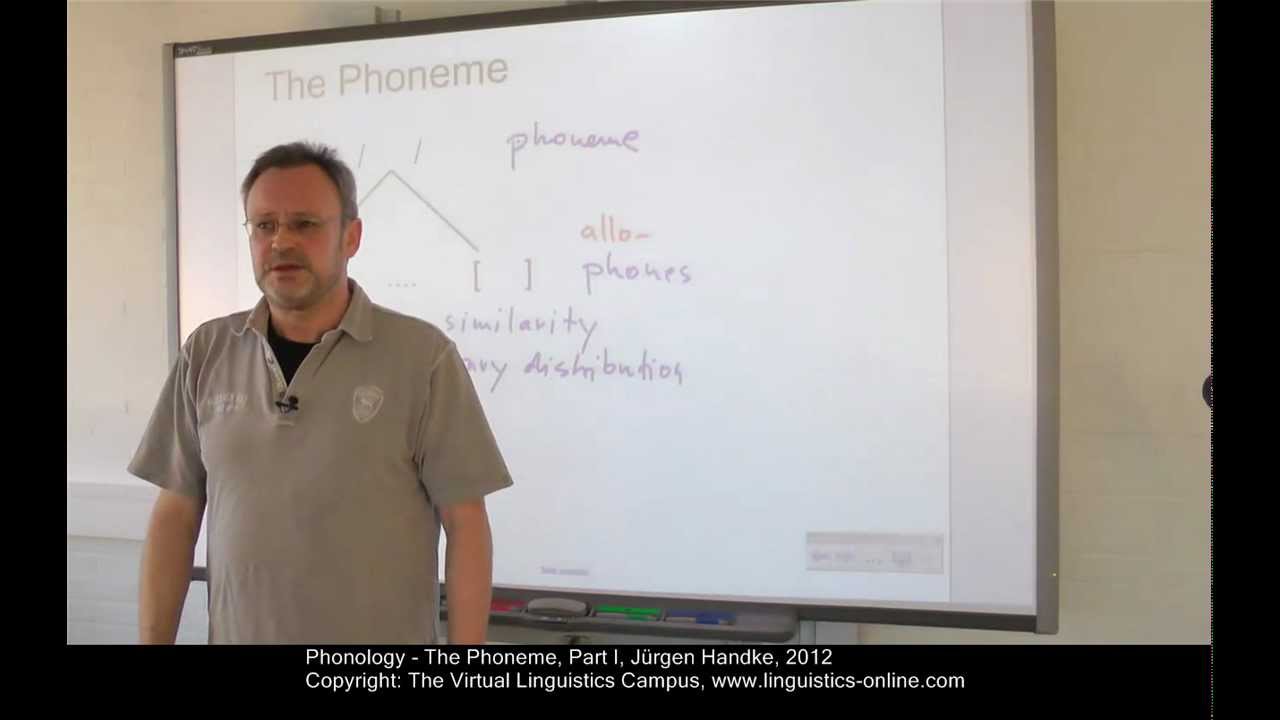 PHY101 - The Phoneme I