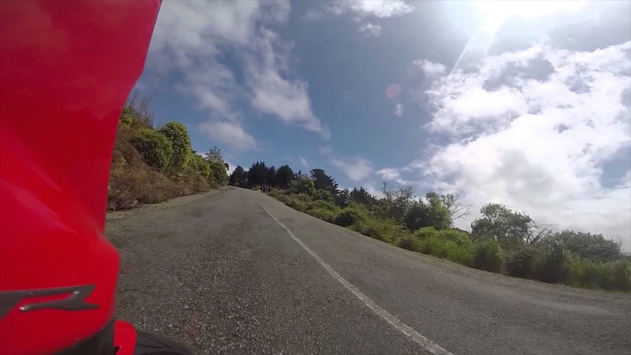 Onboard with Aaron Slight at the 2014 Bluff Hill Climb