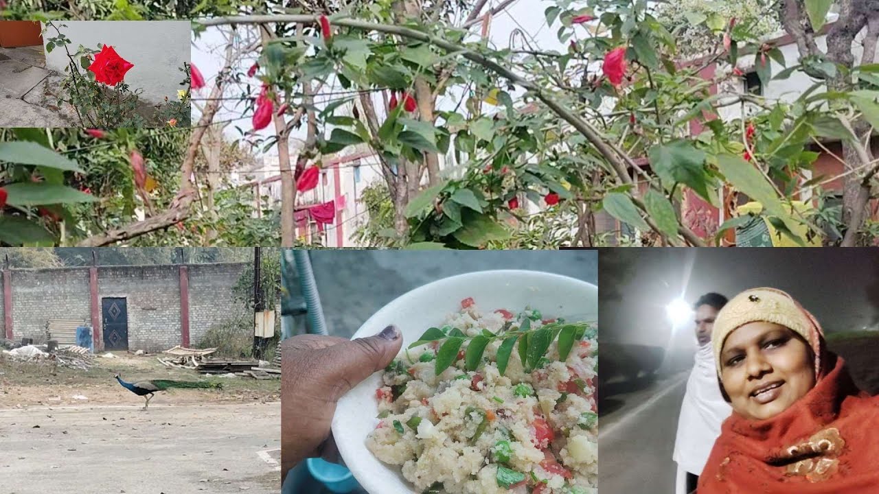 Bacchon ke sath Ghar per nashte Mein Banaya Upma