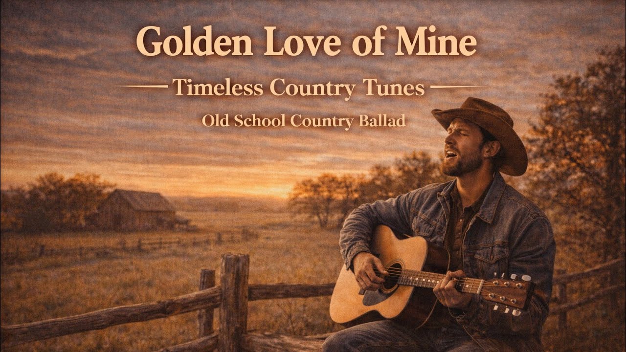 Golden Love of Mine - Timeless Country Tunes | Old School Country Ballad | Lyrics video 