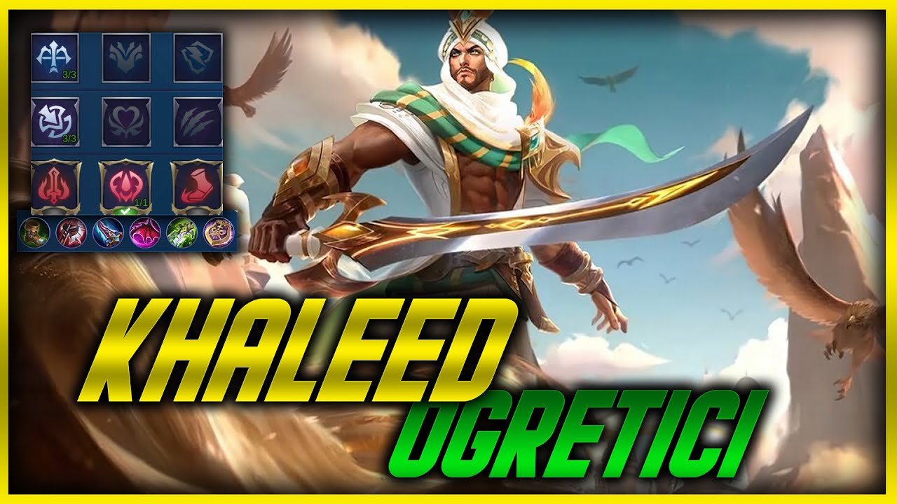 KHALEED (KHALED) ÖĞRETİCİ | NASIL OYNANIR | YENİ META KHALEED OYNANIŞ (Mobile Legends)