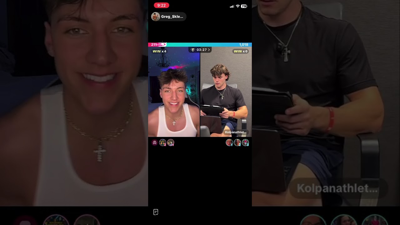 Greg Skelnar TikTok Live | Hot American TikToker With Pecs