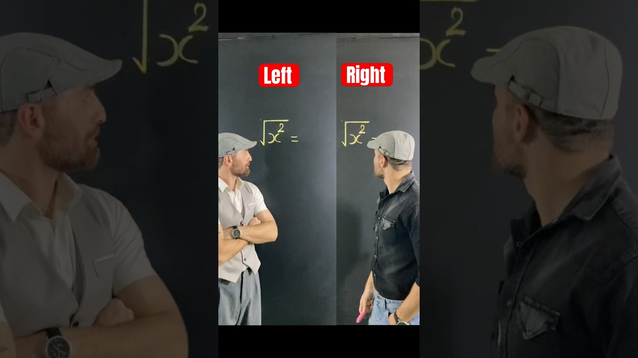 Слева или справа? Пишите свой ответ в комментариях #математика #satmath