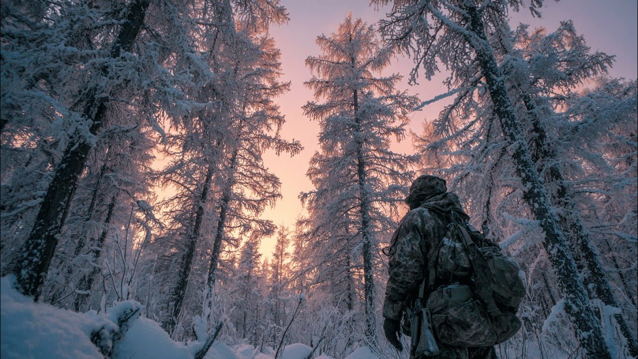 Journey to a Remote Siberian Hunter's Winter Cabin 🇷🇺