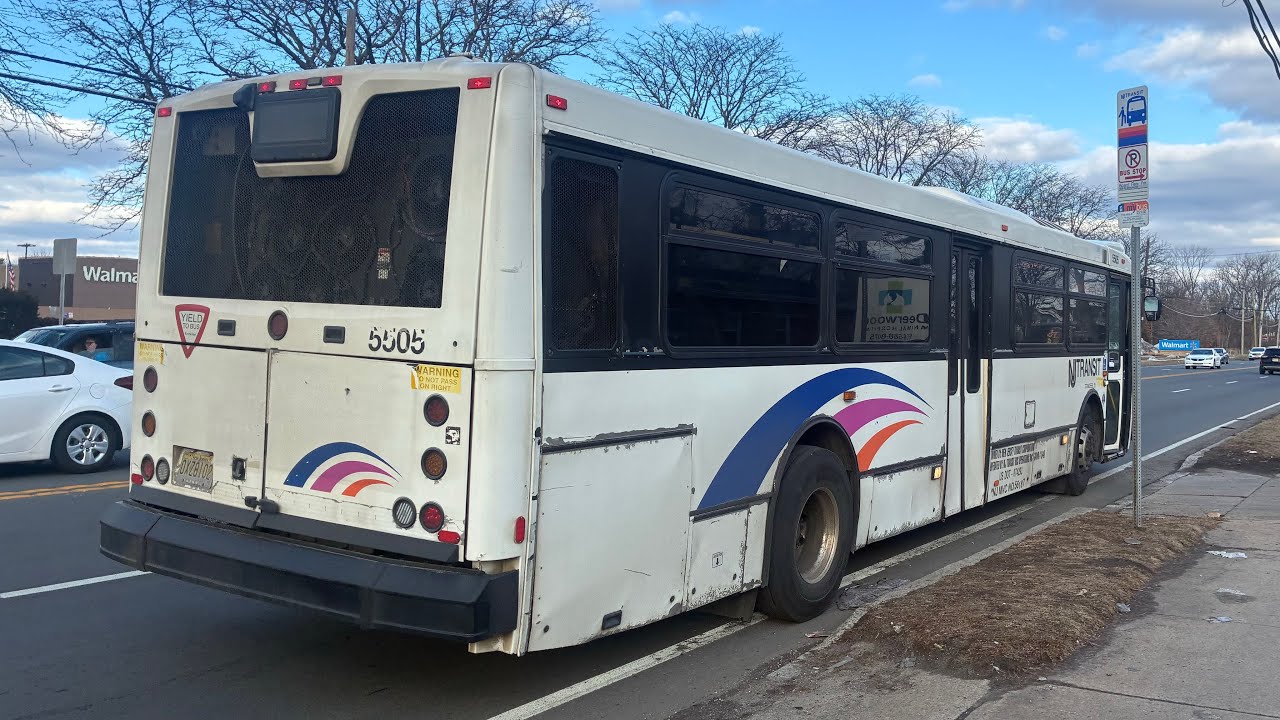 NJ Transit Bus Ride 606 Hamilton Marketplace (2010 NABI 416.15 5505)