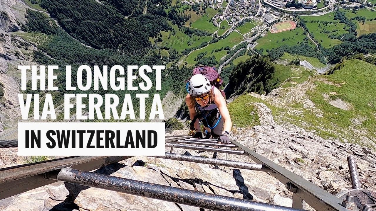 Via Ferrata Loèche-les-Bains - Longest and most difficult ferrata in the world ?