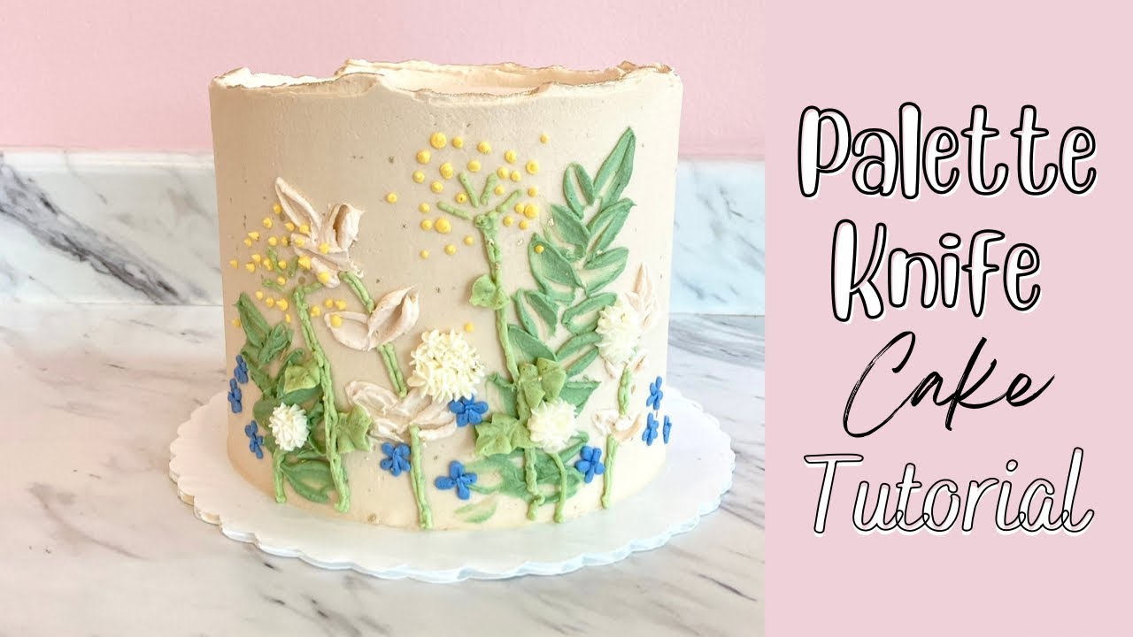 Мастер-класс по приготовлению кремового торта с помощью мастихина