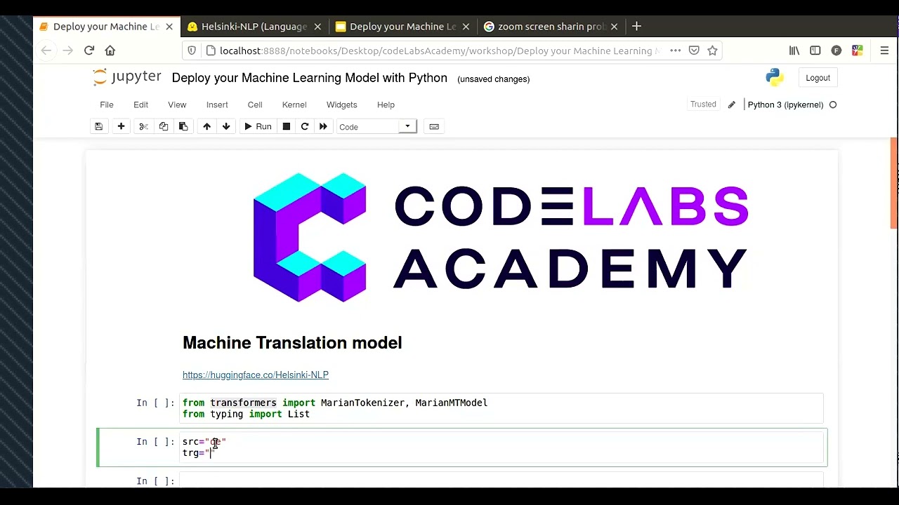 Deploy you Machine Learning model with Python
