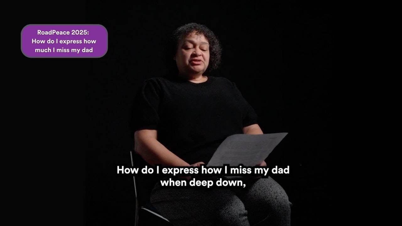 RoadPeace 2025: How do I express how much I miss my dad
