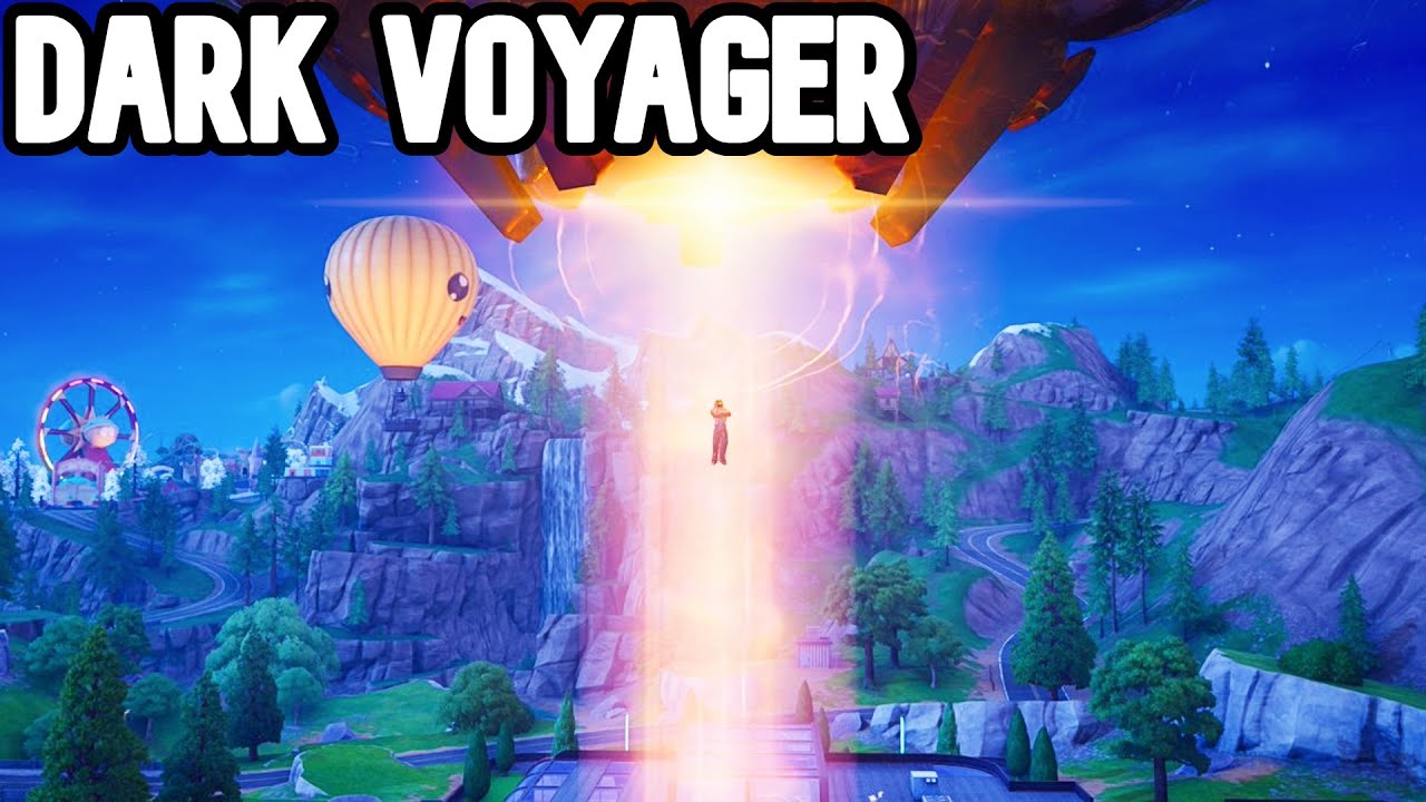 Fortnite dark voyager has returned too the island to make zero point again ! {no talking}