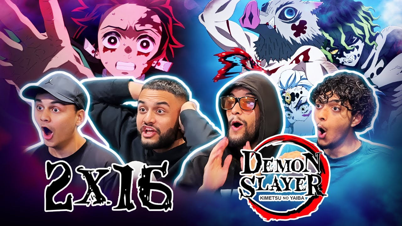 WHAT?? NO WAY!!! | BROTHERS watch Demon Slayer 2x16 